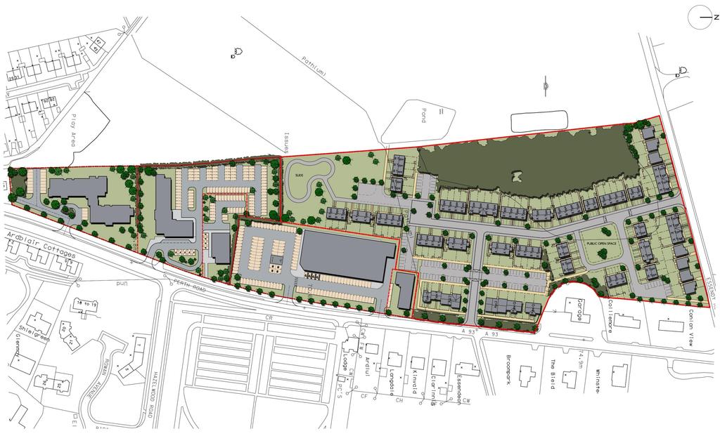 A VISION FOR BLAIRGOWRIE The Masterplan Simple traditional designs used in a