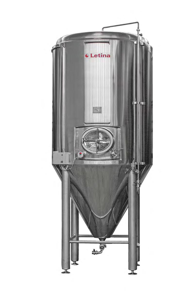 ZB BEER TANKS ZB tanks are combined fermentation and maturation stainless steel tanks ideal for beer storage ZB tank features: