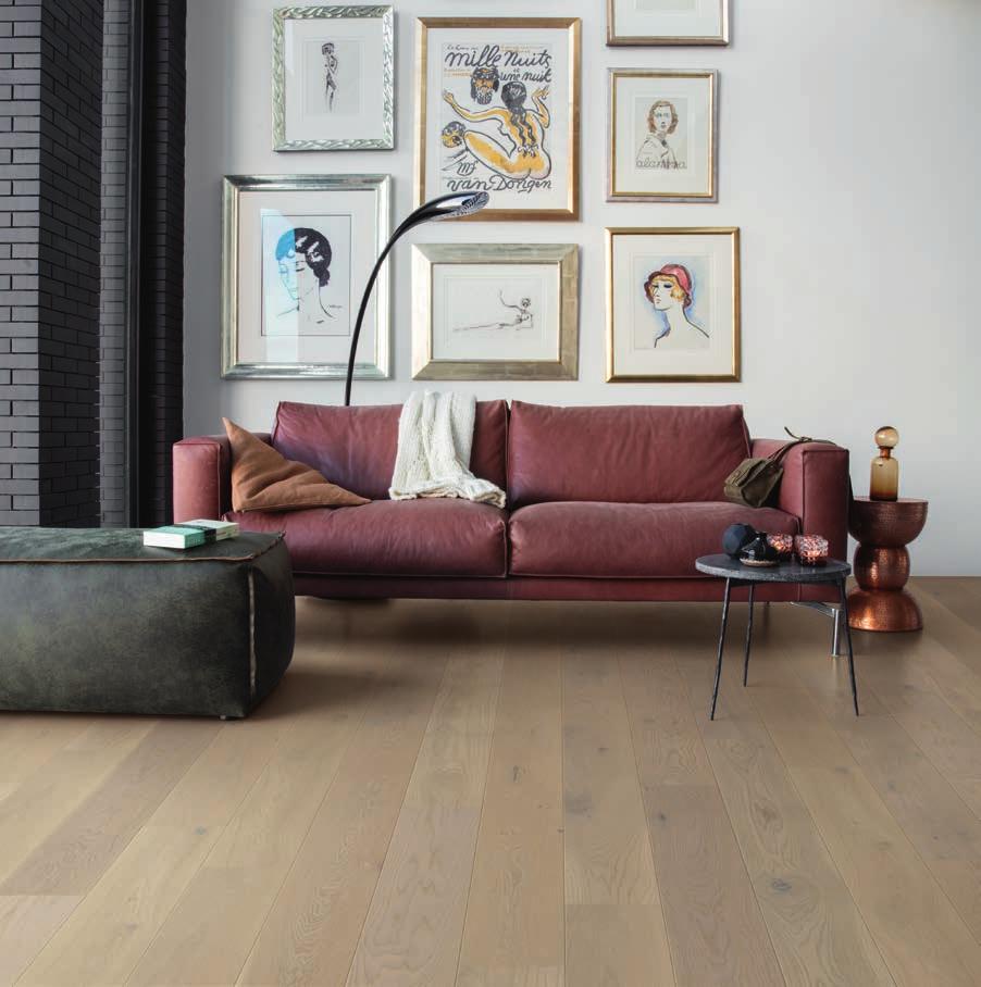 GO BEYOND IMITATION: QUICK STEP EXPANDS LIMITS AND FLOORS Quick-Step is really going for it this autumn, with the launch of a brand-new parquet collection as well as an upgrade to the laminate and