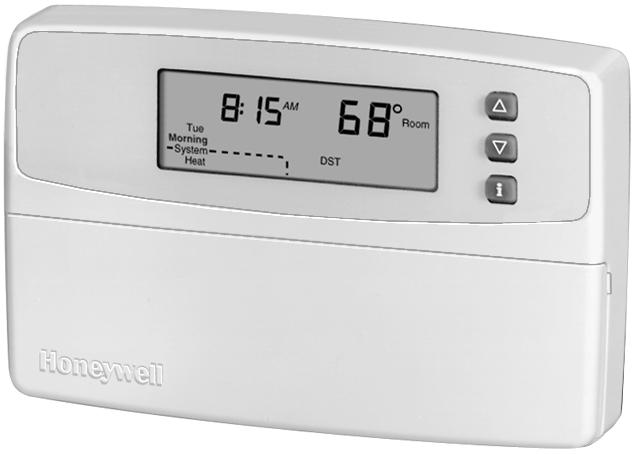 Honeywell/36 Programmable Thermostat OWNER S GUIDE Seven Day Programmable Heat and/or Cool Low Voltage (20 to 30 Vac) Thermostat and Wallplate Model CT3600 Para pedir