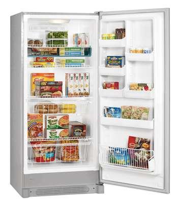 Refrigerator The Philco MRA21V7MS all-refrigerator is designed with an Easy Clean stainless steel door and handle that do not show fingerprints and smudges.