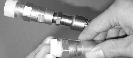 Ensure the marks on the connector are the same to the indoor,, s and outdoor s respectively during connection. 1.