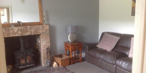 home. The property is situated in the hamlet of Bentpath, boasts open views over the