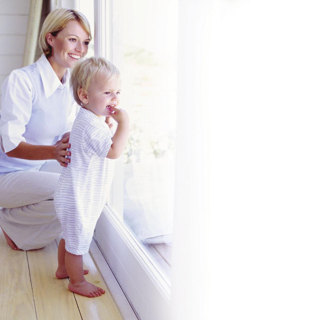 style with peace of mind Safety in Mind encourages the use of simple features to help make window blinds safer, particularly for families with young children or pets, and the elderly.