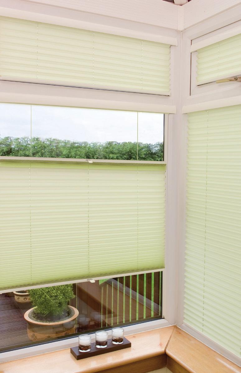 multizone blinds Multizone is a feature for any INTU Pleated or Cellular blind, providing limitless options for height control and privacy.