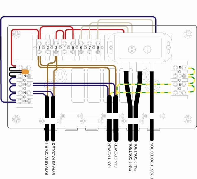 HRX-BFP, HRX-FBFP wiring diagram