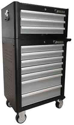 4 ROLL CABINETS/TOOLBOX STACKS MAXX ROLL CABINET/26 TOOLBOX STACK Maxx Roll Cabinet MAXX Drawers 10 TB-ATA540101-W (total) 6 (per large drawer) 4 (per medium drawer) 1 (per