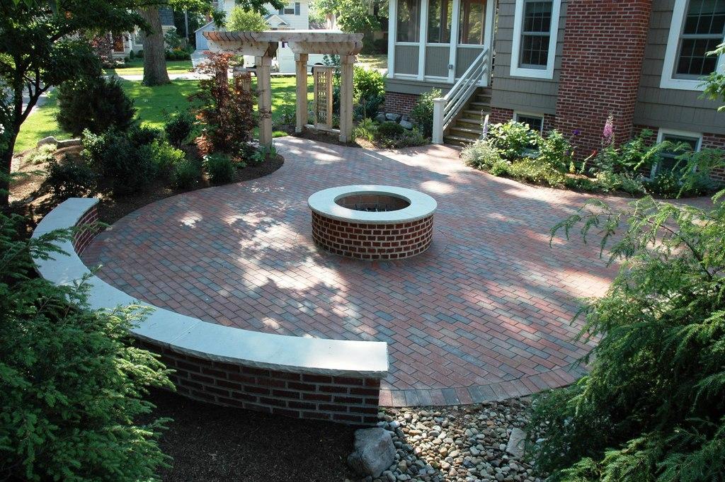 Here are key points to consider in planning for an outdoor fire pit installation: Location Outdoor fire pits should be placed for optimal viewing of your landscape s focal points.