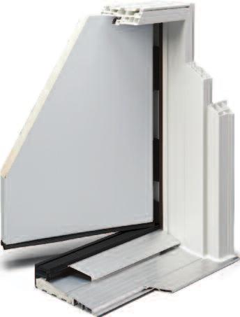 continuous sill is manufactured to increase strength and rigidity 4 7 8 9 1 Energy-efficient multi-chamber design 2 Steel