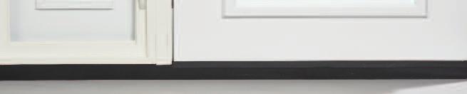 Mill or dark anodized aluminum 9 A variety of sill extensions are available to accommodate most wall thicknesses Continuous