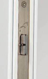 Innovative multi-point lock systems Choose the optional multi-point lock system for increased