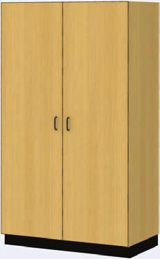 cabinet interior 1-6" drawer behind door 1 - drawer behind door W: 27" -48" (3" increments) 3 adjustable shelves 1-6" inset drawer 1 -