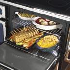 able to fill. Choose from a selection of cooking modes from conventional to convection.