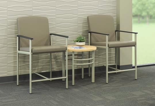 styling of other Aspekt seating. Easy Access An easy access chair offers a higher seat to facilitate entering and exiting.