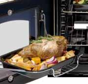 Love Food, Love Range 60 Features Range 60 GR6GV 60cm Gas Double Oven and Grill 5 button fully