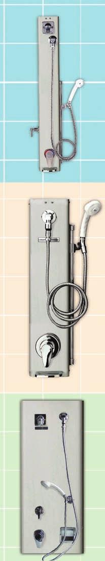ADA Shower Head/Hand Shower Units 44 SS-PAM-200/3ISA-DL/501(G)-44 SS-PAM-200/3ISA-DL/501P(G)-44 SS-LVC-100/3ISA-D2L/501P(G)-44 Surfashower Surfashower With Pressure Balancing Valve, stainless With