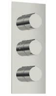 Mario Series - Shower Valves (3 Outlets) Triple handle thermostatic shower valve with diverter - round TMA-108 Price 391.
