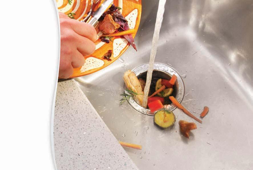 Food scraps that have been through our disposers can be used to create biosolids or biogas as part of a modern waste management approach.