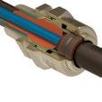 Barr-A Explosion Proof Gland (424BT Series) SUITABLE FOR UNARMORED TRAY CABLES CATEGORY TC-ER & TC-ER-HL Features and benefits: Fast, easy installation Large sealing range Space and weight savings