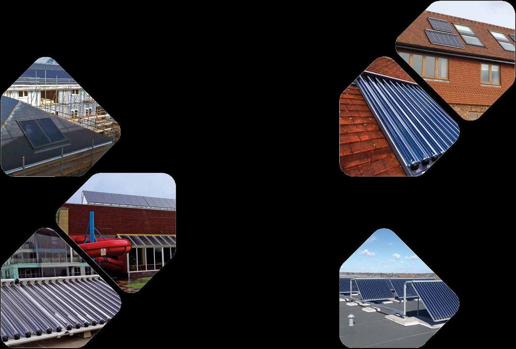Solar Thermal Technology Example Applications New Build Sector Multiple Occupancy Buildings Houses Apartments