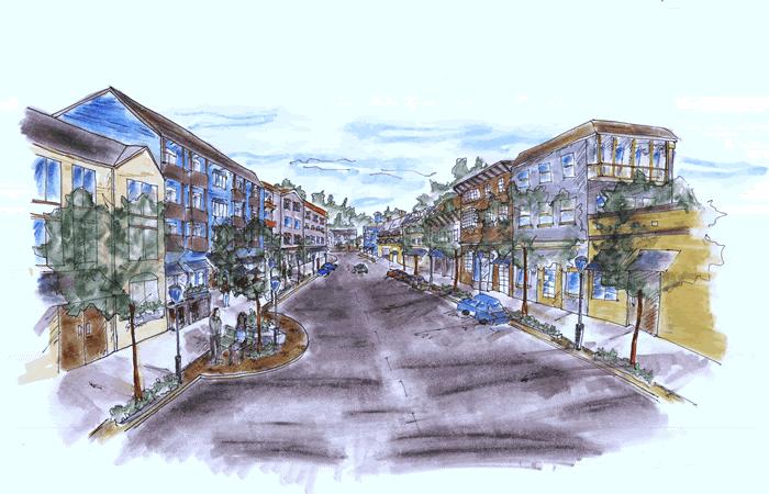 Bonney Road West Corridor Recommendations Developments within the Bonney Road West Corridor should apply the provisions of conditional zoning and include renderings and other supportive documentation