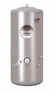 back up heating - Can be used for DHW and space heating The lbion Ultrasteel cylinder is manufactured from high-grade stainless steel and comes with a 25-year guarantee on the inner vessel.