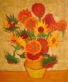 examples of art lessons online using Vincient Van Gogh s