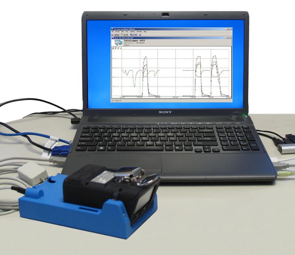 Page 7 Figure 8: Datalogging instruments automatically record moment by moment measurements, as well as any exposure events that trigger the instrument alarms.