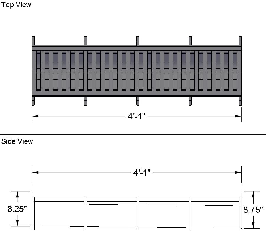 Design Option 1 Details Design Option 1: Retaining Wall W/ Commercial Drainage System Figure