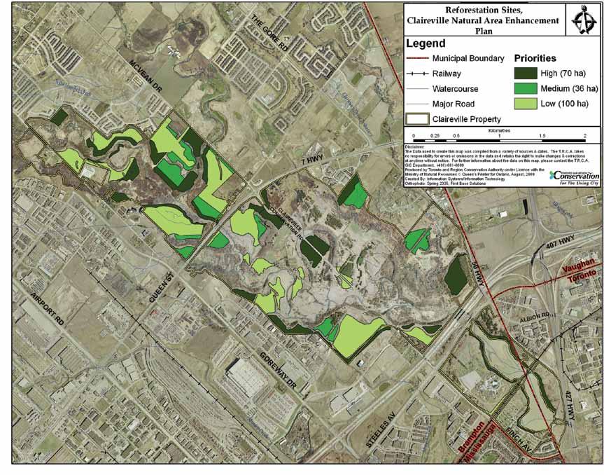 Claireville Conservation Area Management Plan Update Map B.
