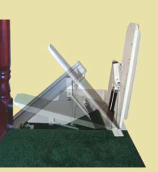 COLLISION DAMAGE PROTECTION Many StairLifts today have little or no essential carriage protection should a collision occur.