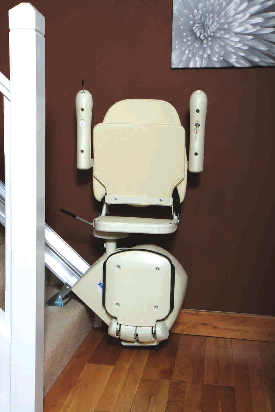The MediTek E120 Stairlift A new economical, entry level, stairlift for those who need nothing more than a