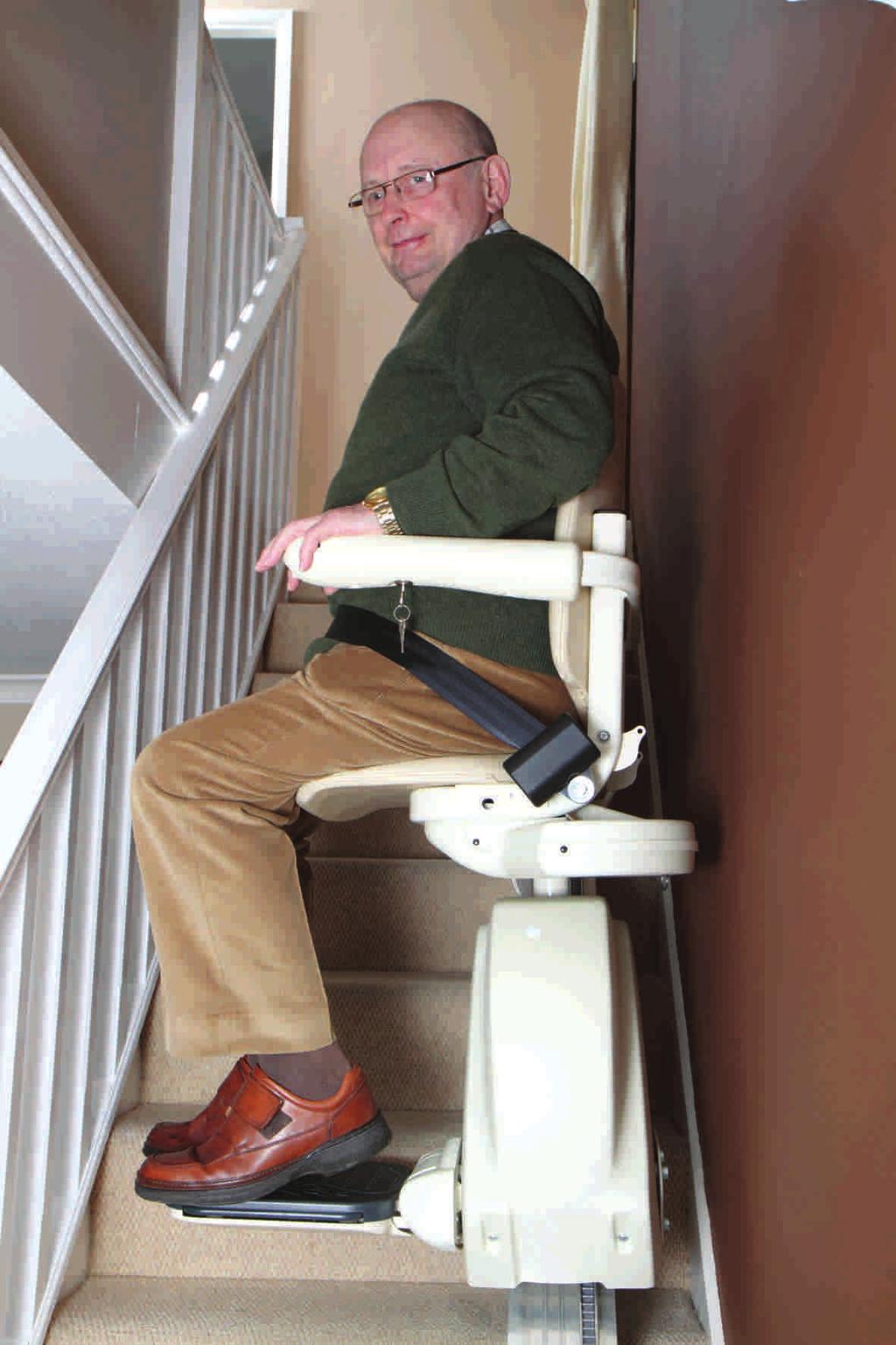 Colour options Skye Yew The MediTek D160 Deluxe Stairlift Appleby Roeburn A new modern and versatile