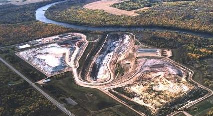 Flambeau Mine Backfilling the entire pit