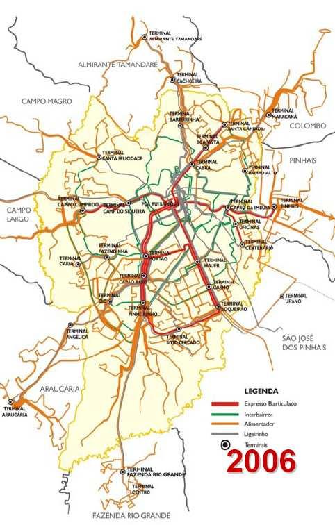 integrate corridors into a complete PT network Corridors must be part of a network, with connections in hubs, rather than one heavy or medium