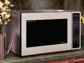 COUNTER TOP AND BUILT-IN OPTIONS Sleek and Stylish Models Offer Loads of Practical Features Sharp s Countertop Microwaves offer a variety of built-in options and features, all in beautiful designs