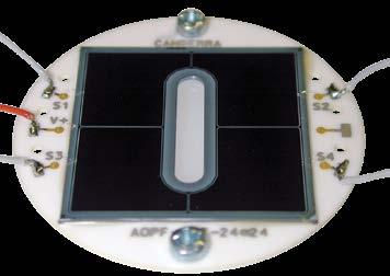 Optional: Ultra thin junction window 25 nm (prefix TW) Resistive Pads: PF-RT-Series