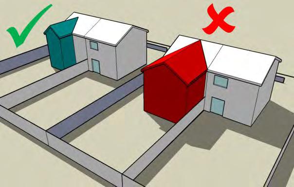 21 Planning and Design Considerations 6 Two storey rear extensions Where a two storey rear extension or first floor rear extension is proposed, these should be avoided where they would be sited