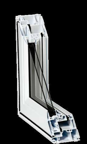 SUPER SPACER The Quanex Premium Super Spacer between glass panes resists condensation, reduces noise and boosts R-values by up to 30%. 2.