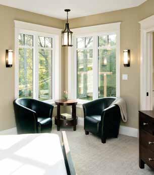 AWNING WINDOWS Awning windows improve airflow and protect your home from the elements, making