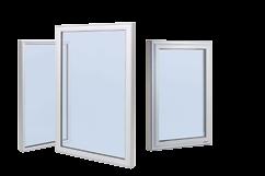 PICTURE WINDOWS Available in extrusions that match all