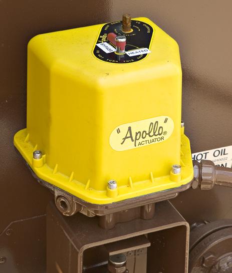 (See photos.) An optional gauge board or radar level sensor can be used as the primary shutoff control so that the proximity switch becomes a backup.