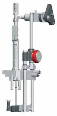 Filling valve Simple design for easy cleaning and maintenance The mechanical filling valve has an extremely simple design with a limited number of components and gaskets.
