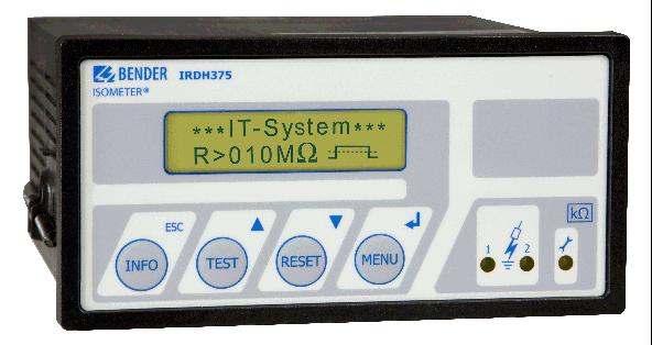 EN Manual ISOMETER IRDH375 IRDH375B Insulation monitoring device for IT AC systems with galvanically connected rectifiers and