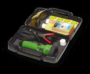 8885300072 Approved by automotive manufacturers Blue light UV leak detection kit R 134a Specially designed for all A/C service units with integrated tracer dye injection device Powerful