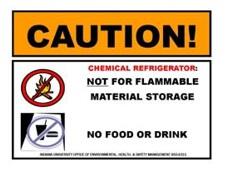 6. Approved Flammable Material Refrigerator/Freezer Approved refrigerator/freezers are designed to prevent ignition of flammable vapors or gases that may be present inside the refrigerator.