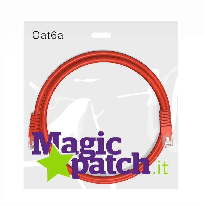 profile with latch protection ANSI/TIA 568-C Category 6A Connectix Magic Patch Brand Cat 6A SFTP Patch Leads are designed to complete the Cat 6A Channel, providing support for extremely high-speed