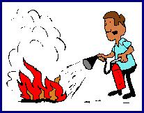 How to Use a Fire Extinguisher A is for Aim at the base of the fire Hit the fuel if