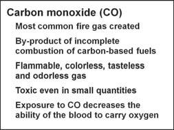 Heat: product of combustion responsible for fire spread 3. Toxic smoke: responsible for most fire deaths and injuries a.