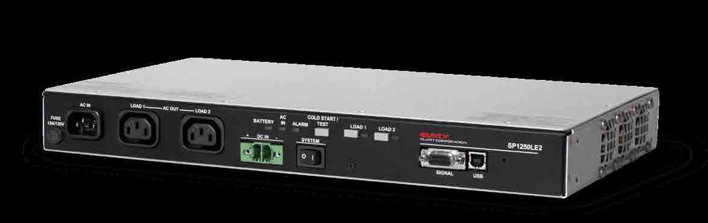 SP 1250LE Designed to enhance utility power or repair failing utility power The SP 1250LE Universal Power Conditioner is a Power Factor Corrected 1250 VA/875 W device designed to enhance utility